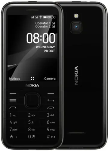 Nokia 8000 DS TA-1303 Черный Nokia  купить в Барнауле фото 2