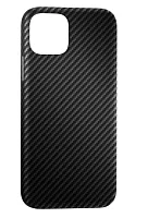 Чехол для Apple iPhone 12 Pro ANNET MANCINI Carbon Series Black Чехлы брендированные Apple купить в Барнауле
