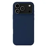 Накладка для Apple iPhone 17 Silicone Case синий Krutoff Накладка Apple iPhone купить в Барнауле