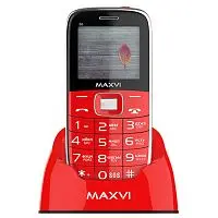 Уценка Maxvi B6 Красный гарантия 3 мес Телефоны Уценка купить в Барнауле