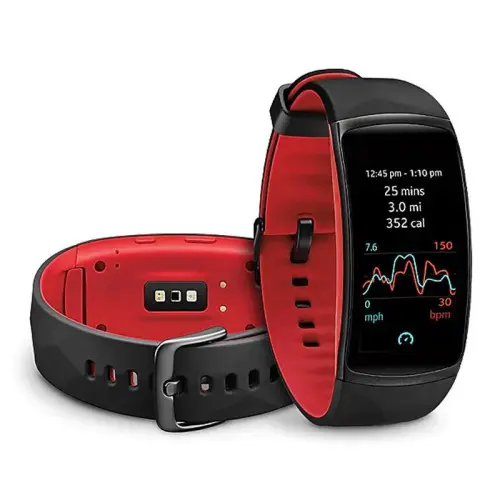 Часы Samsung GearFit 2 PRO R365 Black-red (S) Samsung купить в Барнауле фото 2