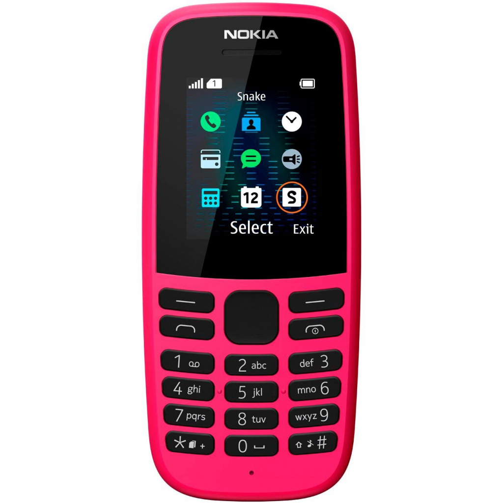 Nokia 105 SS 2019 (TA-1203) Розовый - купить в Барнауле дешево | НомерOne