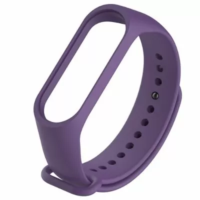 Ремешок Xiaomi для Mi Band 5 силиконовый Purple Ремешки для браслетов купить в Барнауле