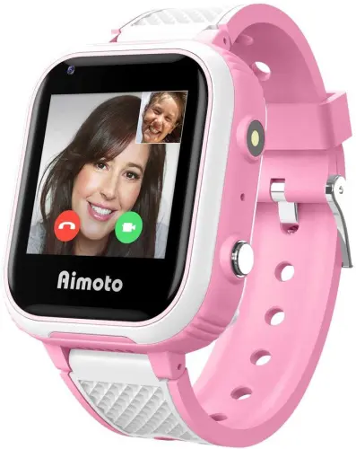 Детские часы Кнопка Жизни Aimoto Pro Indigo 4G Pink Knopka купить в Барнауле фото 2
