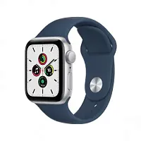 Apple Watch Series SE 40mm Silver Case Blue Sport Band Apple купить в Барнауле