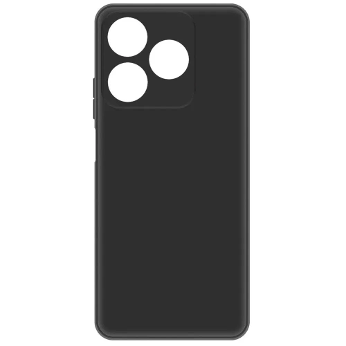 Накладка для Honor X5c Silicone Case черный Krutoff Накладка Honor купить в Барнауле