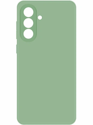 Накладка для Tecno Spark 40 Pro Sillicone Case с микрофиброй зеленый Krutoff Накладка Tecno купить в Барнауле