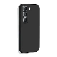 Накладка для Infinix HOT 60 Pro Soft Case черный Krutoff Накладка Infinix купить в Барнауле