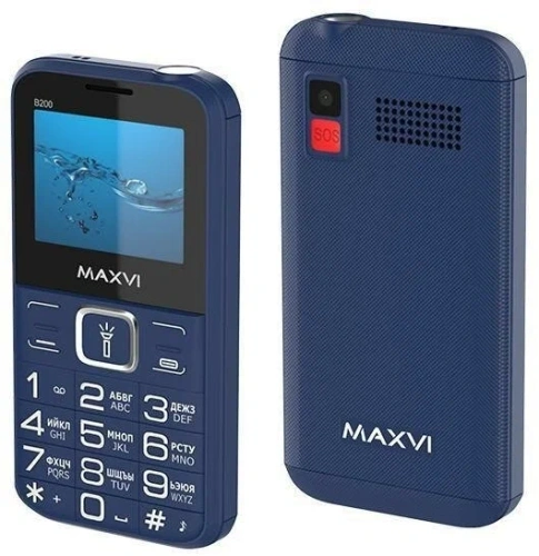Уценка Maxvi B200 Синий гарантия 3м Телефоны Уценка купить в Барнауле
