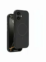 Накладка для Apple iPhone 17 Liquid Silicone MagCase черный Deppa Накладка Apple iPhone купить в Барнауле