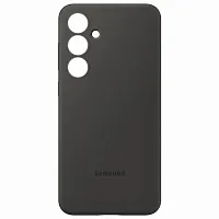 Накладка для Samsung S24 FE Liquid Silicone черный Deppa Накладка Samsung купить в Барнауле