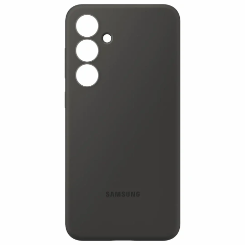 Накладка для Samsung S24 FE Liquid Silicone черный Deppa Накладка Samsung купить в Барнауле