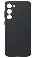 Накладка Samsung S23+ Leather Case черная Накладки оригинальные Samsung купить в Барнауле