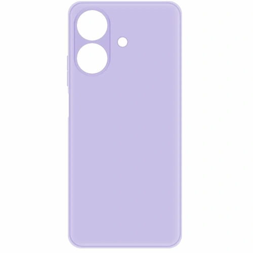 Накладка для Xiaomi Redmi A5/Poco C71 Sillicone Case с микрофиброй лавандовый Krutoff Накладка Xiaomi купить в Барнауле
