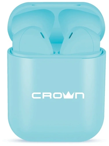 Наушники Crown CMTWS-5005 Беспроводные синие Раздельные наушники Crown купить в Барнауле