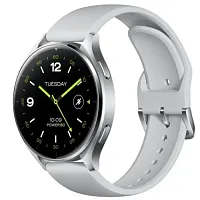 Уценка Часы Xiaomi Watch 2 Silver Case With Gray TPU Strapt (X53601) 3 мес Умные часы Уценка купить в Барнауле