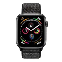 Apple Watch Series 4 44mm Case Space Grey Aluminium Sport Loop Black Apple купить в Барнауле