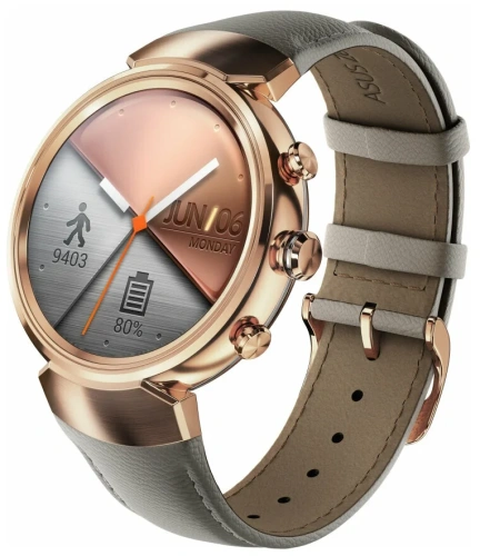 Смарт часы Asus ZenWatch 3 (WI503Q) silver with beige leather  Asus купить в Барнауле фото 2