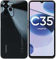 Trade-in Realme C35 128GB Black гарантия 1мес Realme купить в Барнауле