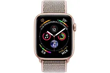 Apple Watch Series 4 44mm Case Gold Aluminium Sport Loop Pink Sand Apple купить в Барнауле