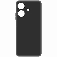 Накладка для Realme Note 60/60X Soft Case черный матовый Krutoff Накладка Realmi купить в Барнауле