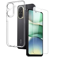 Накладка для Xiaomi Redmi A5/Poco C71 Clear Case прозрачная Krutoff Накладка Xiaomi купить в Барнауле