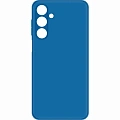 Накладка для Samsung A16 Silicone Case с микрофиброй синий Krutoff