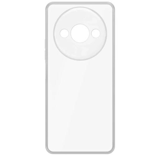 Накладка для Xiaomi Redmi A3/A3x/Poco C61 Clear Case прозрачная Krutoff Накладка Xiaomi купить в Барнауле