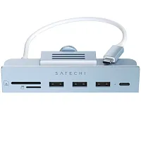 Хаб Satechi Aluminum USB-C для 24" iMac Blue Док-станции и хабы купить в Барнауле