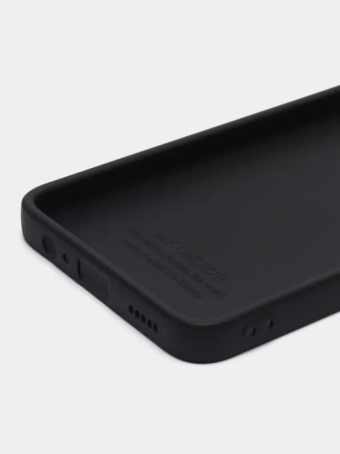 Накладка для Honor X7c Sillicone Case матовый черный BoraSCO Накладка Honor купить в Барнауле