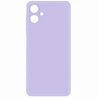 Накладка для Samsung A06 Silicone Case с микрофиброй лавандовый Krutoff Накладка Samsung купить в Барнауле