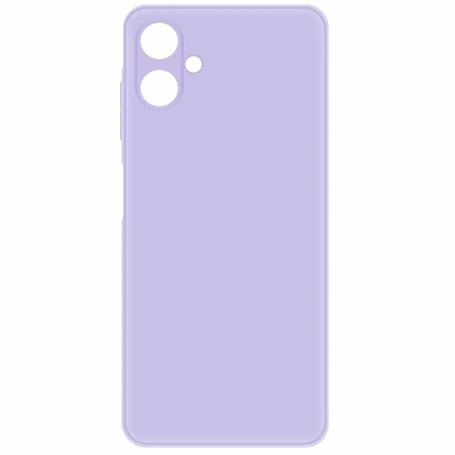 Накладка для Samsung A06 Silicone Case с микрофиброй лавандовый Krutoff Накладка Samsung купить в Барнауле