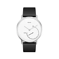 Часы фитнес-трекер Nokia Steel (дисплей белый, ремешок черный)