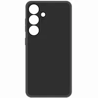Накладка для Samsung S25 Ultra Soft Case черный матовый Krutoff Накладка Samsung купить в Барнауле