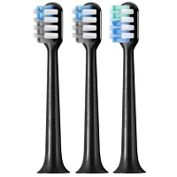 Насадка для зубной щетки Dr.Bei Sonic Electric Toothbrush BY-V12 (Черный с золотым, 3шт) Зубные щетки и ирригаторы Dr,Bei купить в Барнауле
