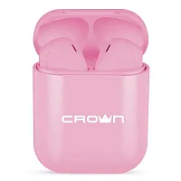 Наушники Crown CMTWS-5005 Беспроводные розовые Раздельные наушники Crown купить в Барнауле