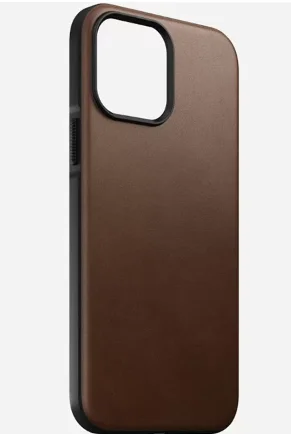 Накладка для Apple iPhone 13 Pro Max Nomad Modern Leather Case MagSafe коричневый Накладки оригинальные Apple купить в Барнауле фото 2