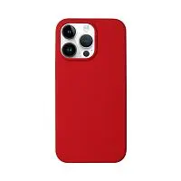 Накладка для Apple iPhone 15 Pro Max Liquid Silicone Case Pro Magsafe красная Deppa Накладка Apple iPhone купить в Барнауле