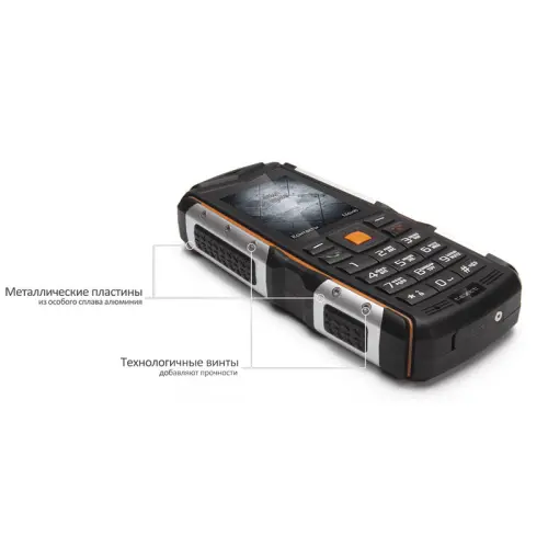 Уценка 1 teXet TM-513R Черно-оранжевый гарантия 3мес Телефоны Уценка купить в Барнауле фото 3