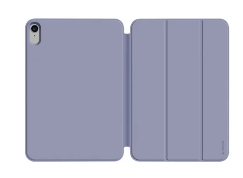 Чехол для Apple iPad Mini 6 (2021) Deppa Wallet Onzo Basic серо-лавандовый Чехлы от Deppa купить в Барнауле фото 4