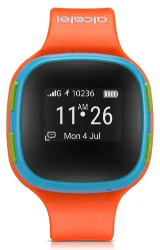 Детские часы Alcatel MoveTime (SW10) Track&Talk Watch Синий/Оранжевый Alcatel купить в Барнауле