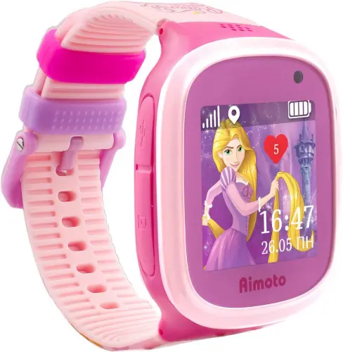 Детские часы Кнопка Жизни Aimoto Disney Rapunzel Knopka купить в Барнауле фото 2