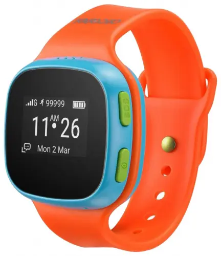 Детские часы Alcatel MoveTime (SW10) Track&Talk Watch Синий/Оранжевый Alcatel купить в Барнауле фото 2