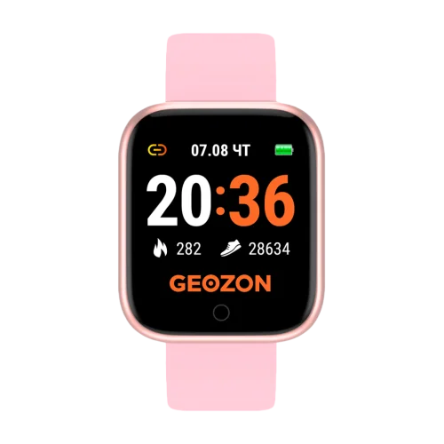 Умные часы Geozon Sprinter Розовый Geozon купить в Барнауле