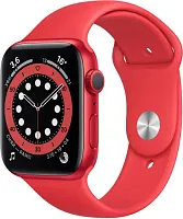 Apple Watch Series 6 GPS 44mm Case Red Aluminium Band Red Apple купить в Барнауле